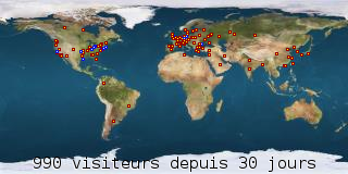 Visitor Maps (Cartes des visiteurs)